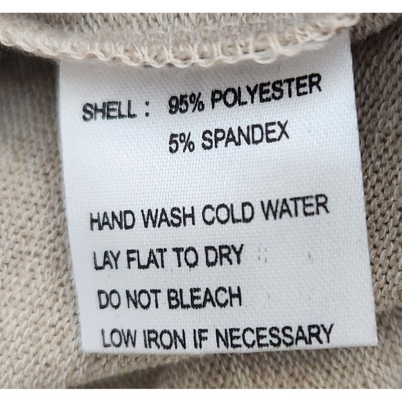 H2H Beige 4 Button Shawl Collar Knitted Cardigan Sweater Mens Size Medium - Picture 6 of 7